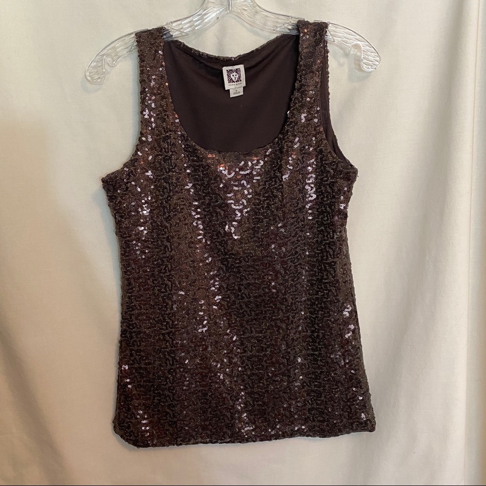 4/$20 Ann Klein Sequin Tank top